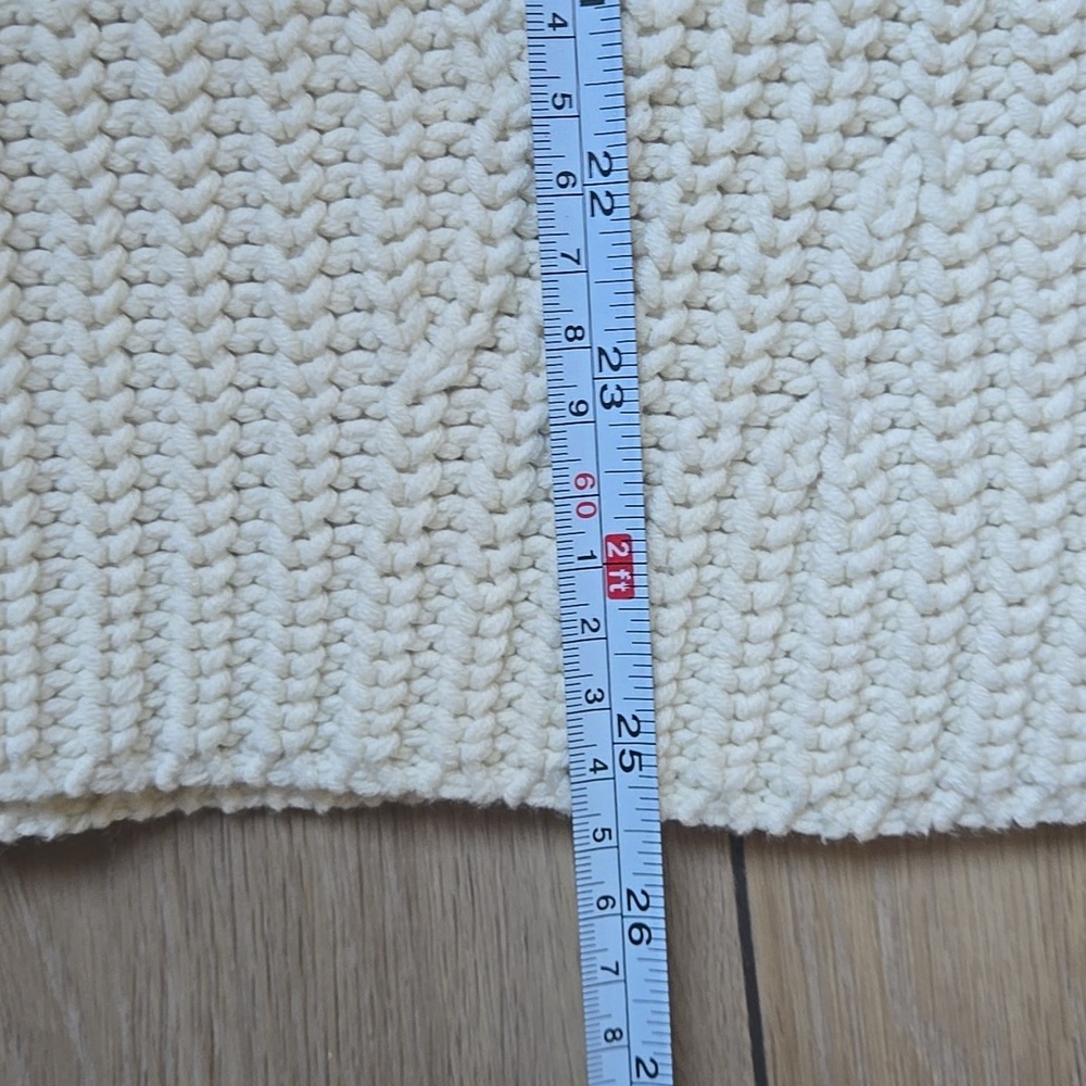 ROOTS V-NECK RIBBED KNIT SWEATER SZ S - Picture 7 of 9